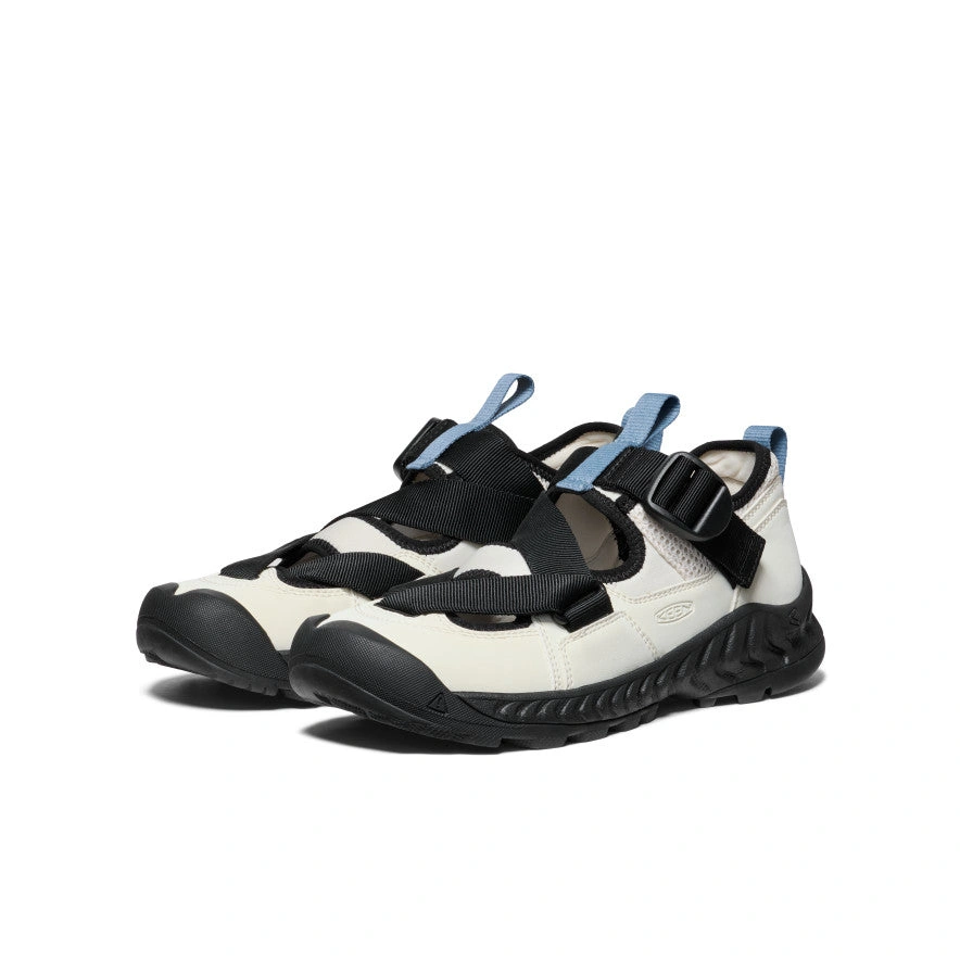 All Gender Hoodzerra Sandal Silberbirke Schwarz – Dein Sommerfuß in Perfektion! Stilvoll & cool für alle!